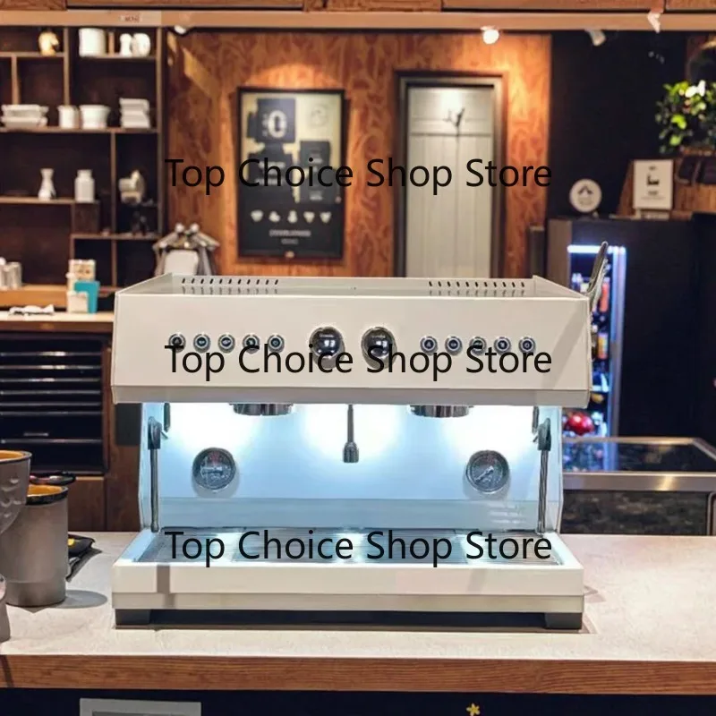 L-uxury Branded Commercial Professional 2 Group Semi Automatic Espresso Coffee Machine for Shops