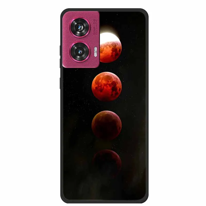 For Motorola Moto G35 5G Case Luxury TPU Soft Silicone Back Cover Phone Cases for MotoG35 Protective Shockproof Colorful Fundas