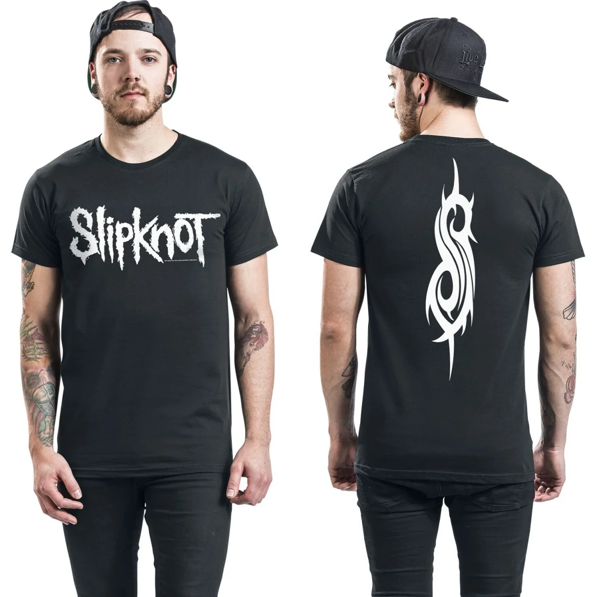 2026 Retro Slipknot Graphic Cotton T-shirt Unisex Summer Short Sleeve Fashion Brand Tee Luxury Casual Vintage Tees