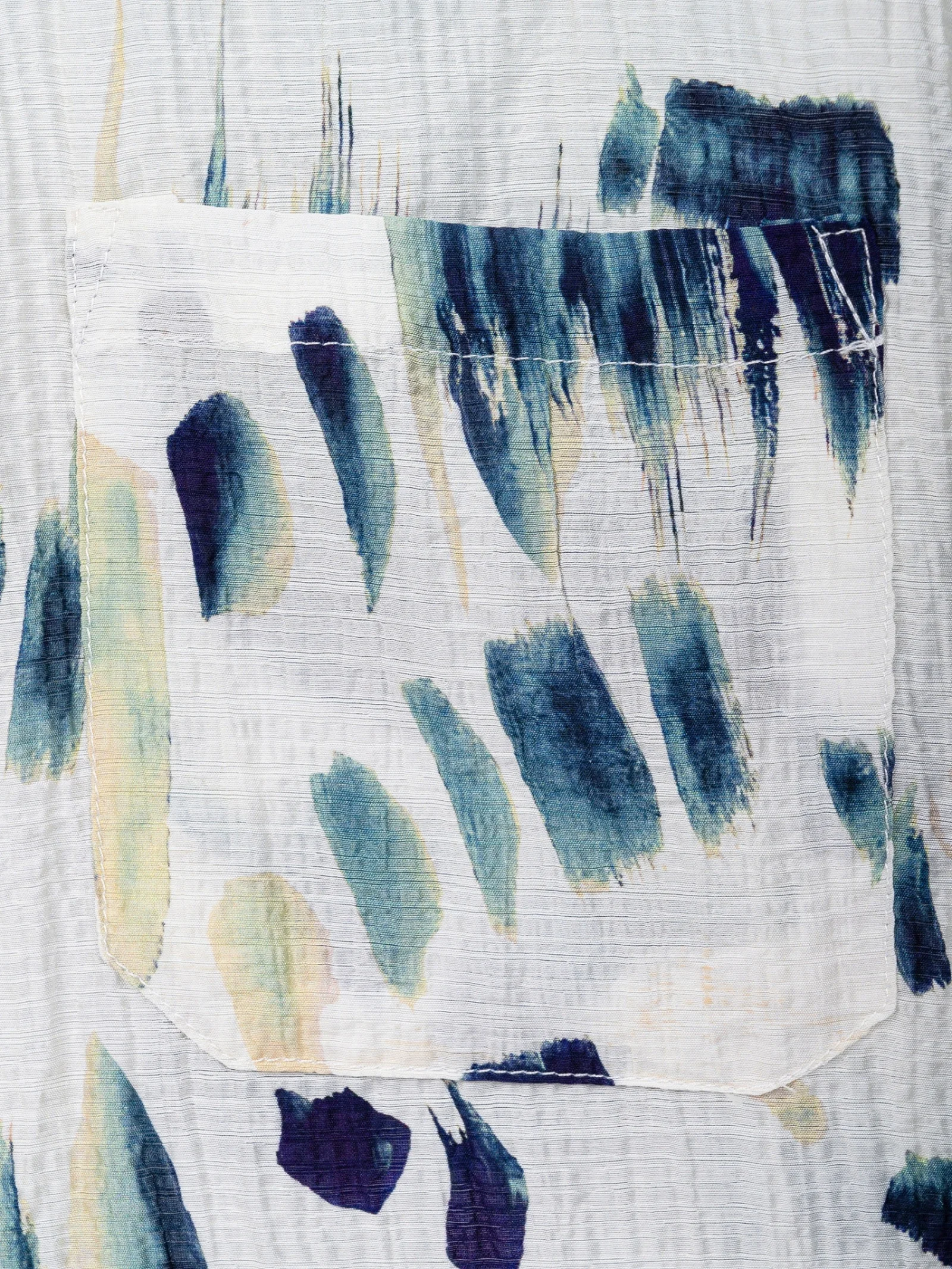 New Men's Shirt With Beach Print Cardigan Button Lapel Personalized Casual, Fashionable And Comfortable Short-Sleeved Top