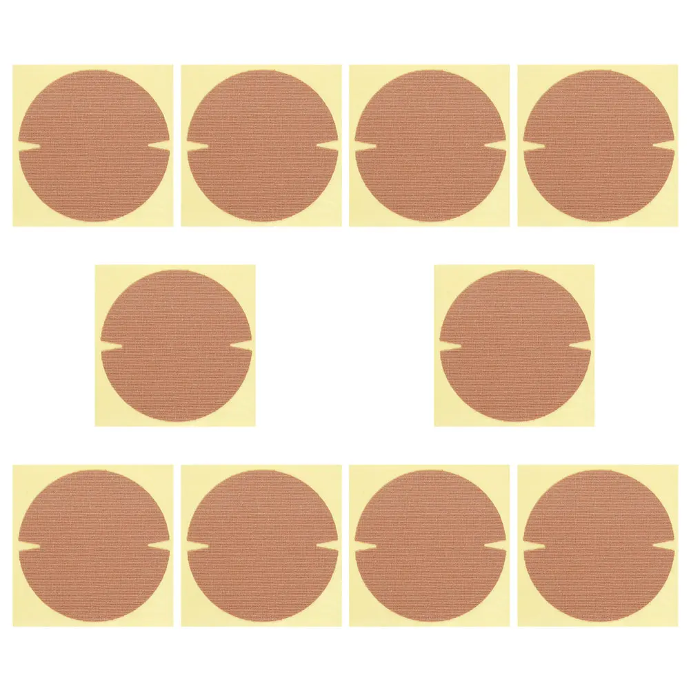 

10 Sheets Stickers Anti-wear Anti-friction Heel Pads High Heels Adhesive Foot Care Replacement Patch Protector Khaki Protective
