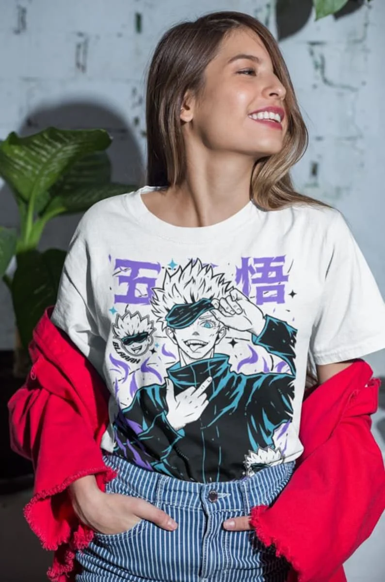 , Anime Sweatshirt, Graphic Anime Tee