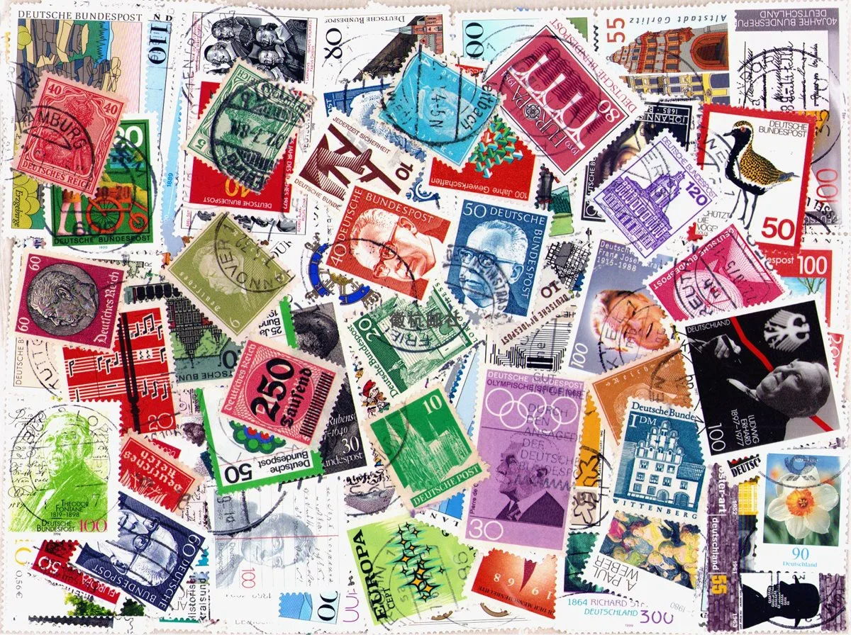 Винтажные почтовые марки ФРГ З – обзор и цена Collectible Vintage Postage Stamps