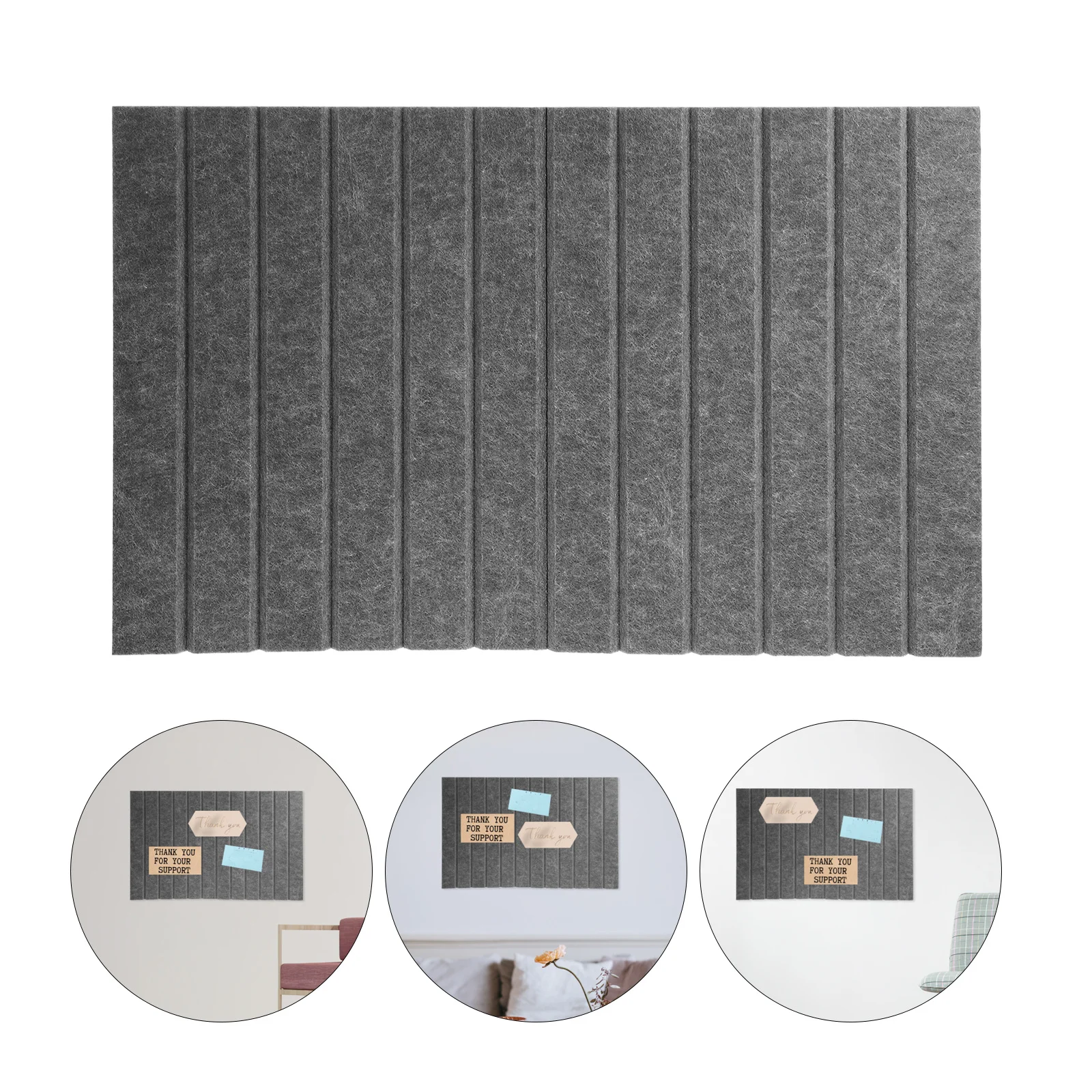 

Felt Bulletin Board Decorative Photo Wall Memo Reminder Message Notice Board for Office Classroom Felt Boards for Walls