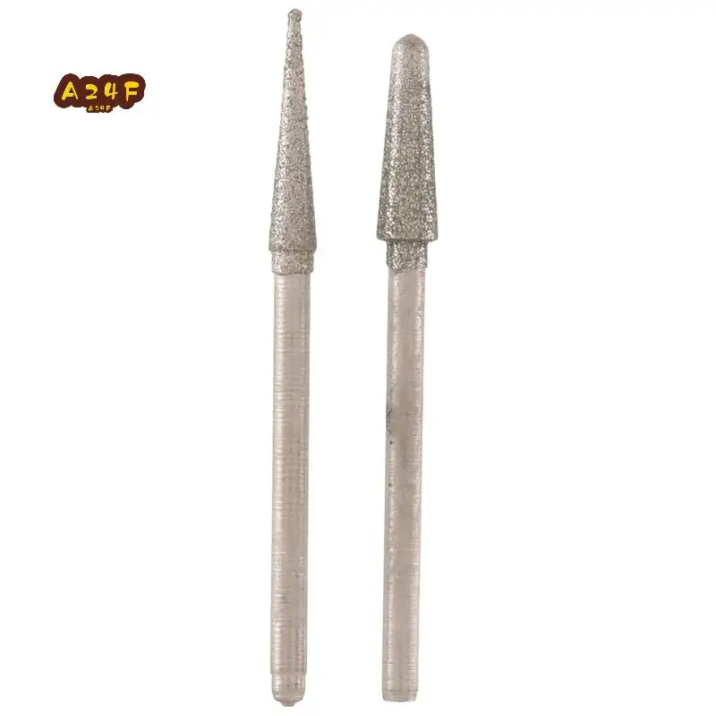 

A24F-80Pcs/Set 2.35Mm Shank Grinding Bits Polishing Emery Diamond Bits Peeling Polishing Bits Grinding Point