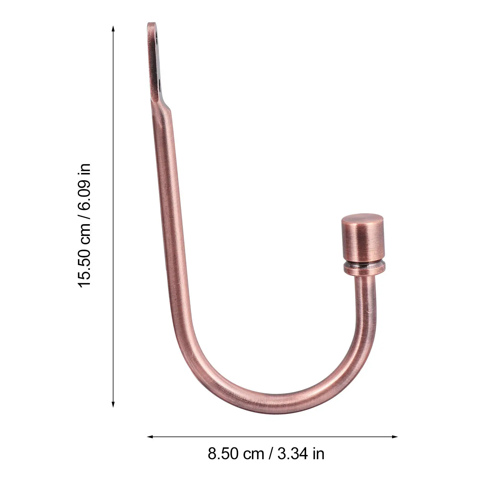 Curtain Hooks Wall Mounted Modern Elegant Home Decor Tie Backs Holder For Living Room Bedroom Window Decoration view 5
