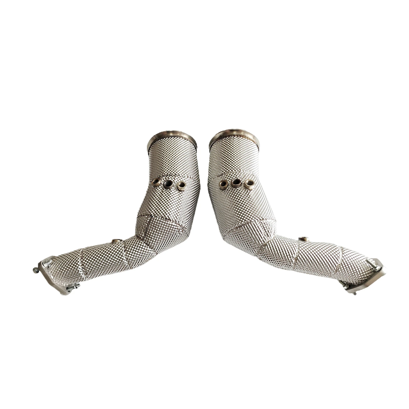 AKS Catted Heatshield per Audi RSQ8 SQ7 SQ8 4.0T Downpipe