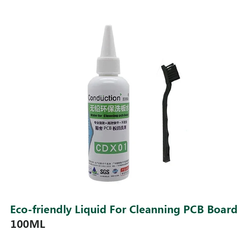 

100ML Lead-free washing water Eco-friendly cleaning computer motherboard pcb circuit board cleaner mobile phone repair cleaner