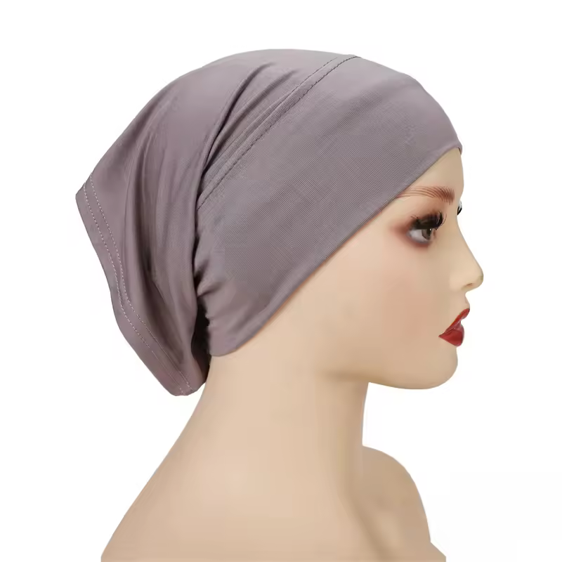 Cotton Modal Inner Hijab Undercap Muslim Turban Islam Underscarf Hijab Bonnet Soft Stretch HIjabs Tube Cap Turbante Mujer Hat - Image 29