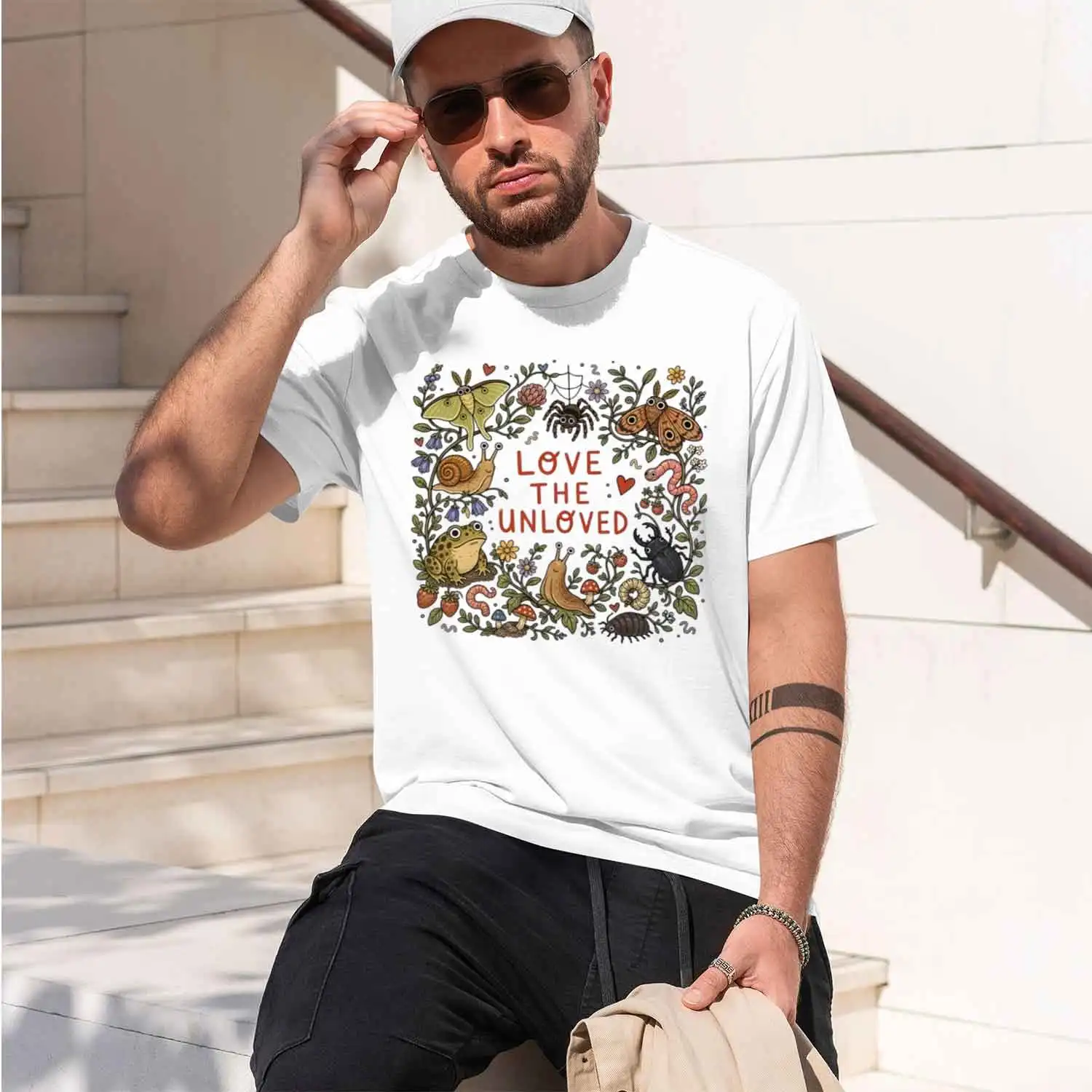 Love The Unloved T Shirt Cute Weird Animal Tee Shirt Men Women Retro Lover Biology Teaer T-Shirt Casual Round Ne Clothes 2026 Ne