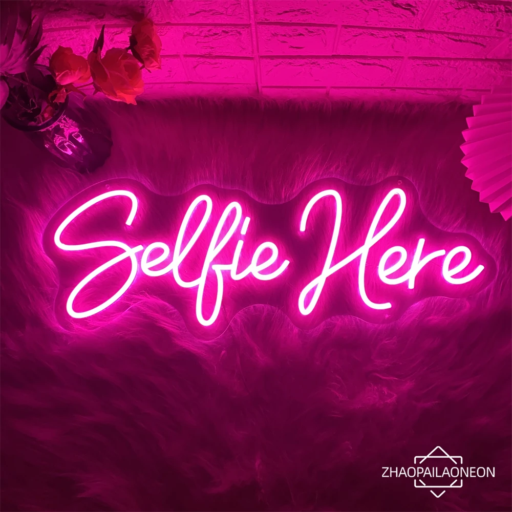 

Selfie Station Neon Led Sign Room Wall Art Deocr Coffee Bar Club Shop Deocration LED Coffee Selfie Neon Lights USB