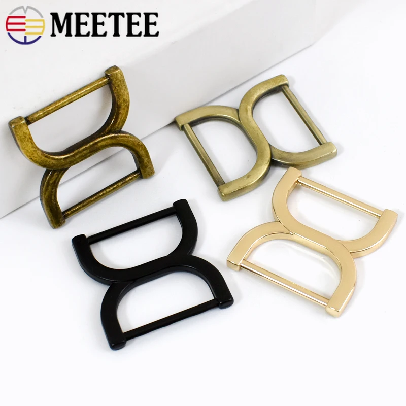 5/10/20/30Pcs 25mm Metal Adjuster Buckles Bag Strap Connector Ring Webbing Snap Hooks Belt Slider DIY Hardware Craft Accessories