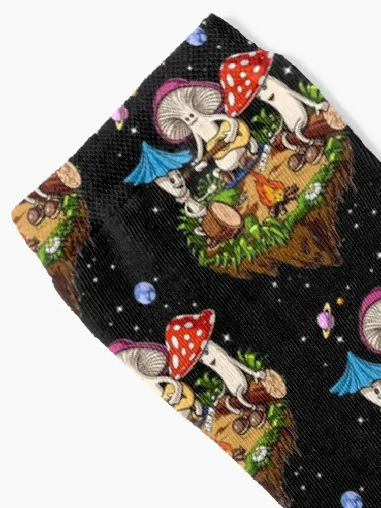 Hippie Magic Mushroom Socks luxury aesthetic football Women Socks Men's