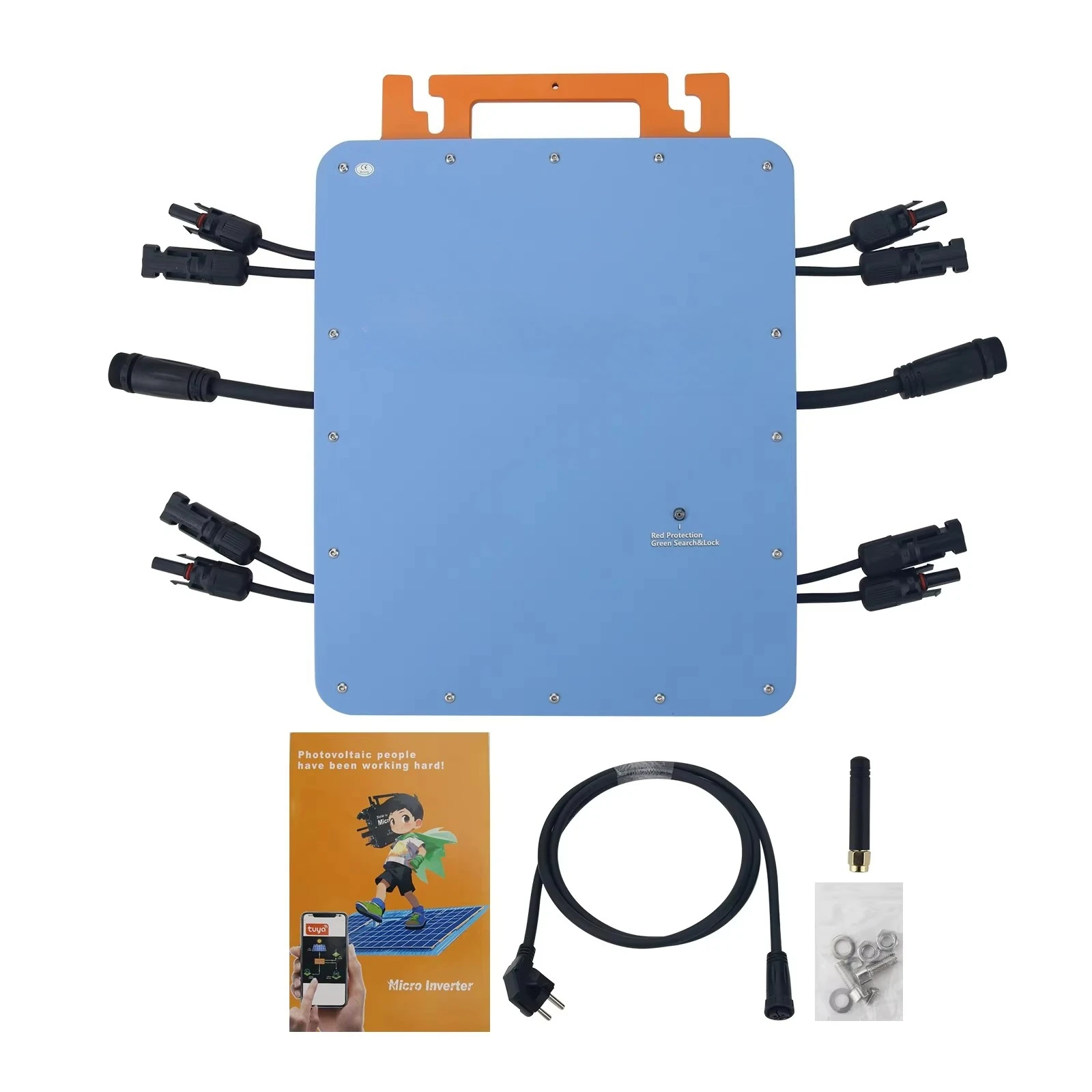 GT-2800 110V/230V 2800W Solar Grid Micro Inverter Intelligent WiFi Control IP66 Remote APP Upgrade MPPT Electronic Accessory