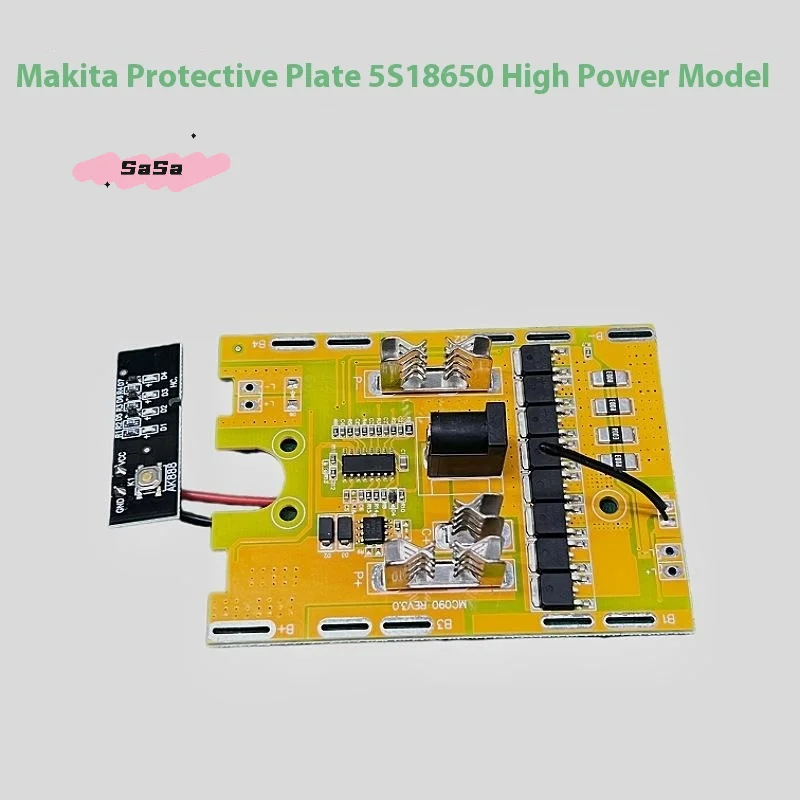 

DIY Accessories 21V 8MOS Balance Protection Board for 18650 Batteries Electric Wrench Angle Grinder Chainsaw - Protection Board