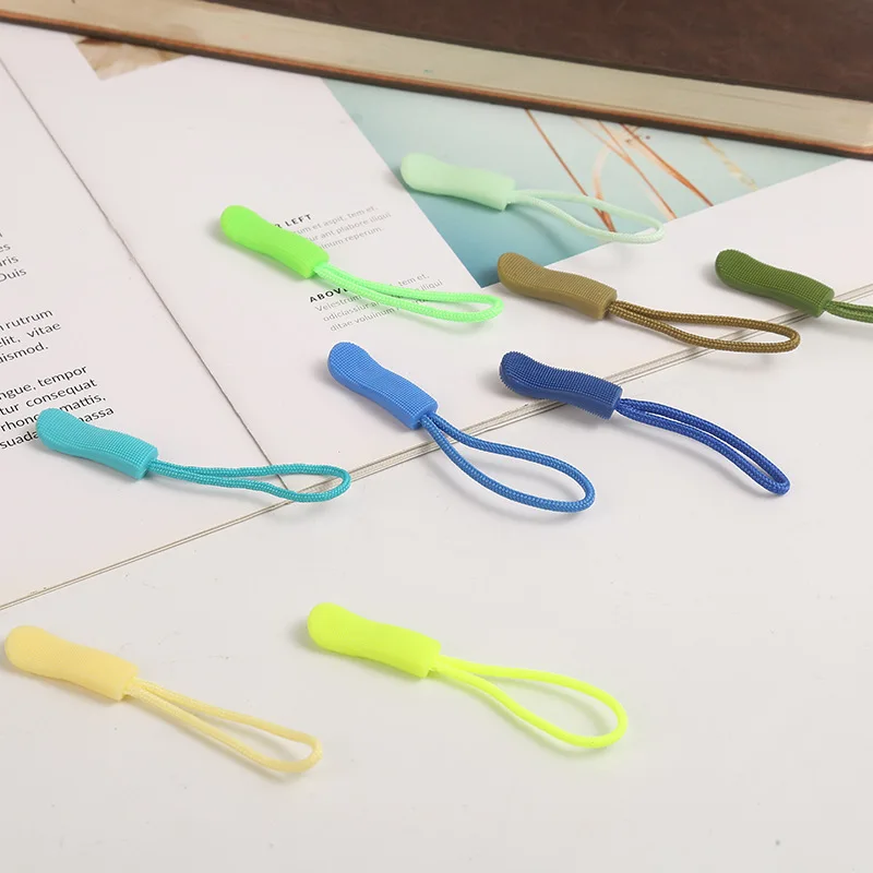 30/20/10 قطعة سستة سحب مجتذب نهاية صالح حبل العلامة استبدال سستة يسحب الحبل موسع للأمتعة المحافظ حقيبة السفر #3