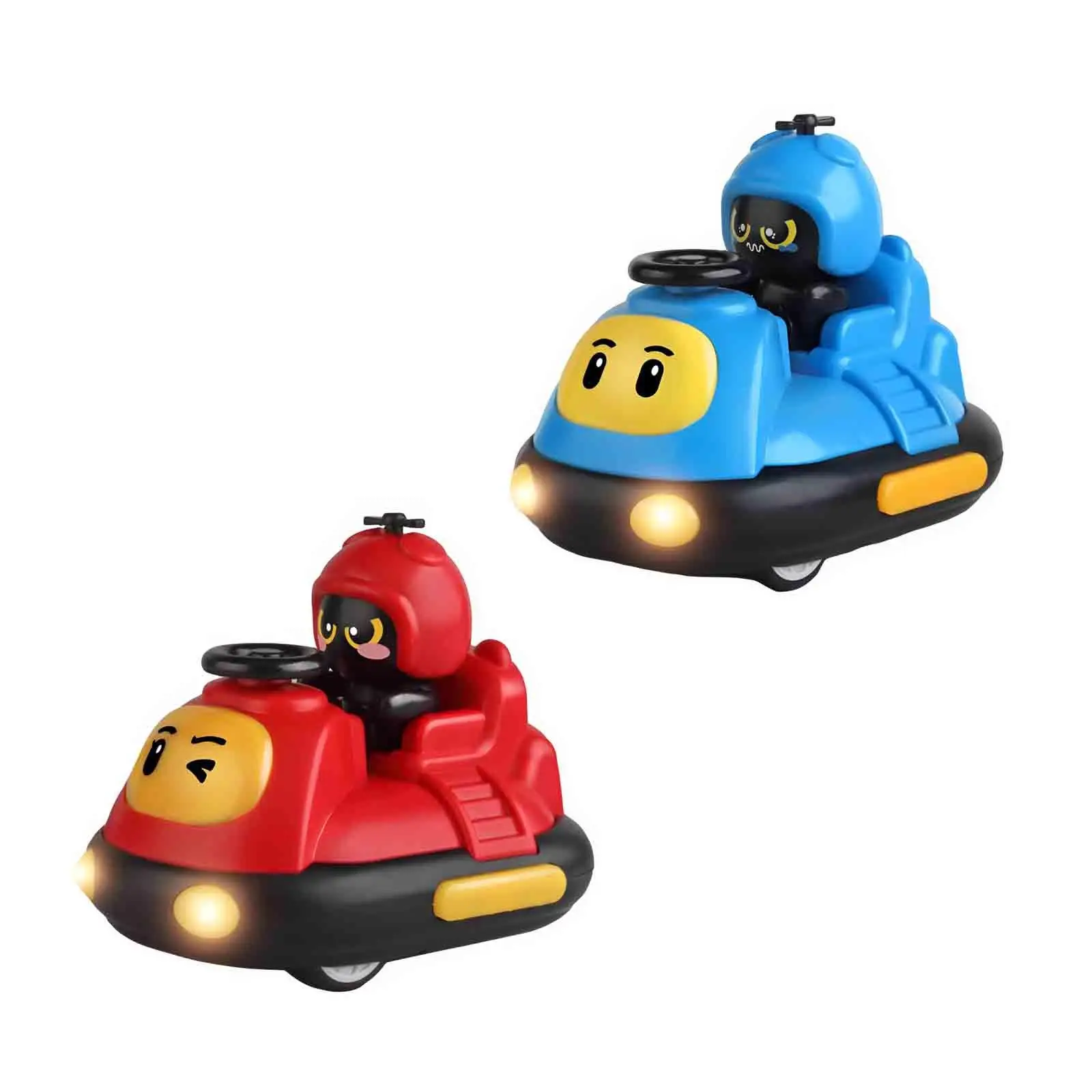 Remote Control Car with Music Light RC Cartoon Car Toy Boys Race Bumper Car Toy for Kids Teens Ages 6 and  Children  Year