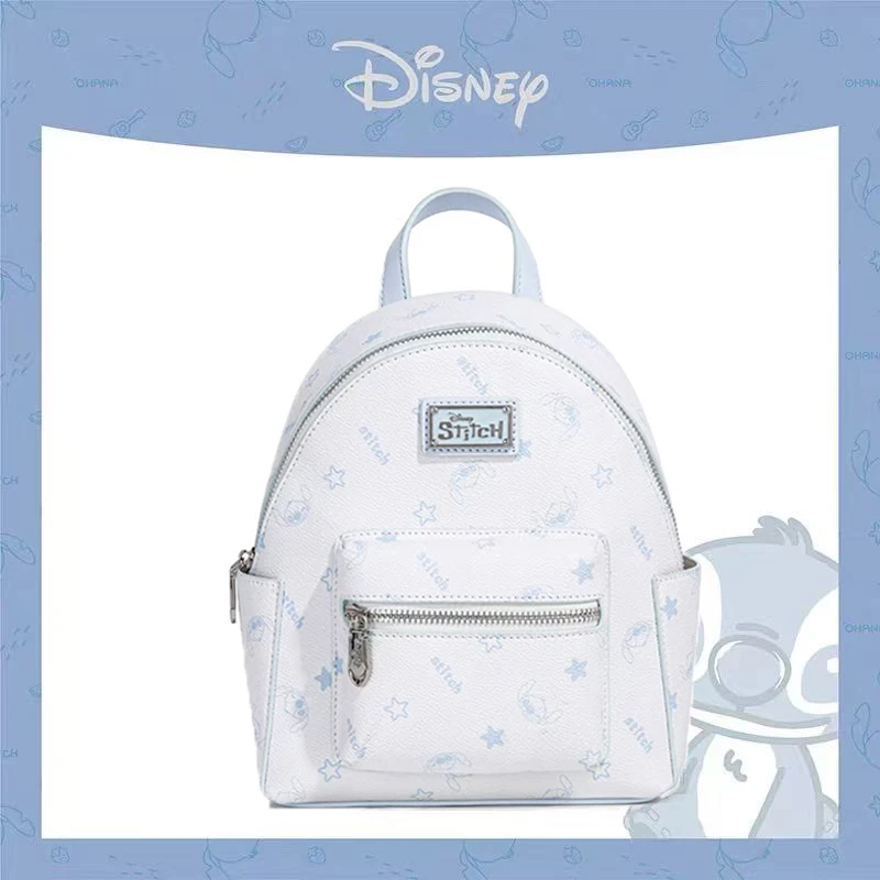 

Disney Stitch New Mini Backpack Luxury Brand Original Fashion Women's Mini Backpack Cartoon Cute Casual Lightweight Backpack