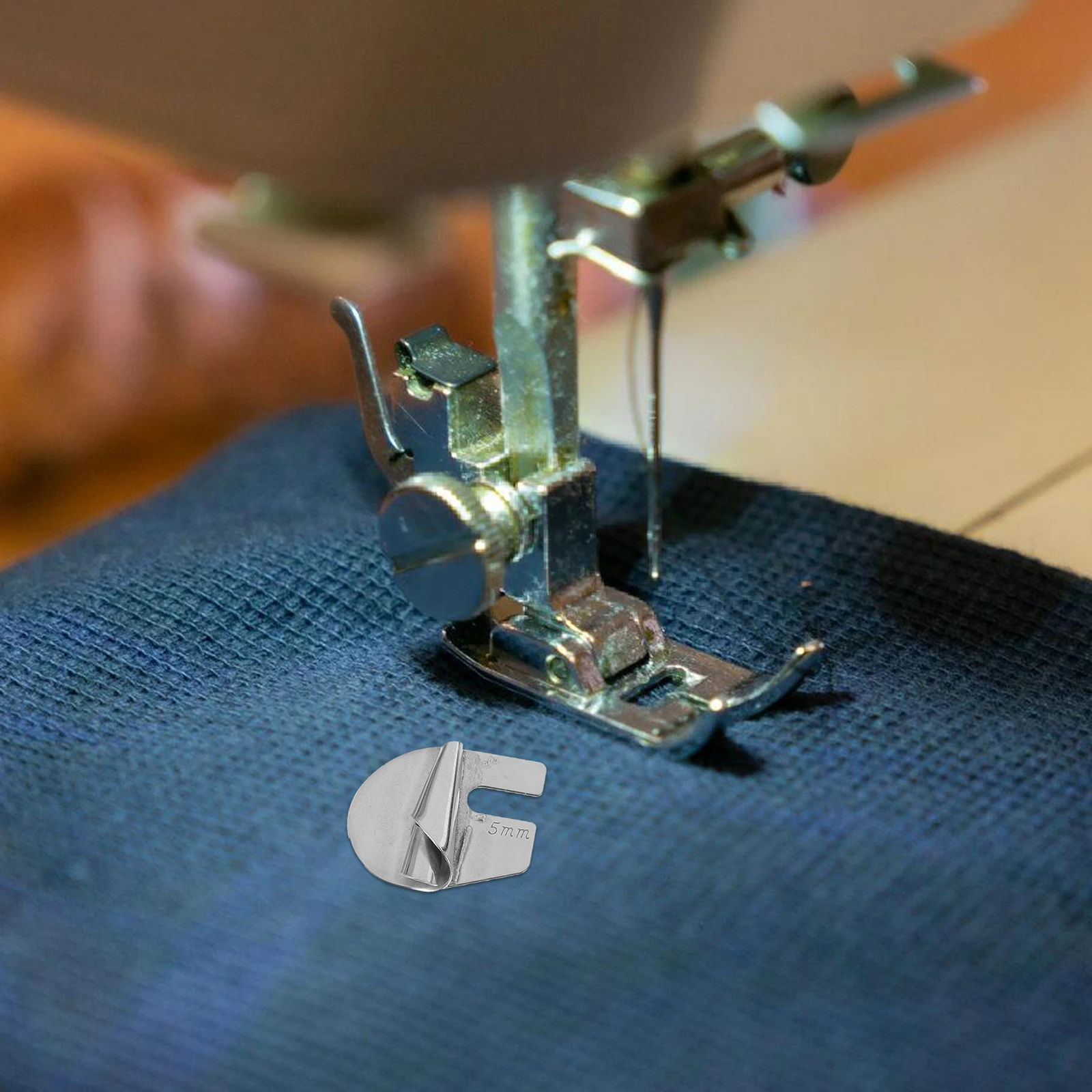 

Набор из 8 металлических ножек для швейных машин: прижимные ножки для рулонного края, аксессуары для бытовых швейных машин, ножки для прямого уголка, для выравнивания края