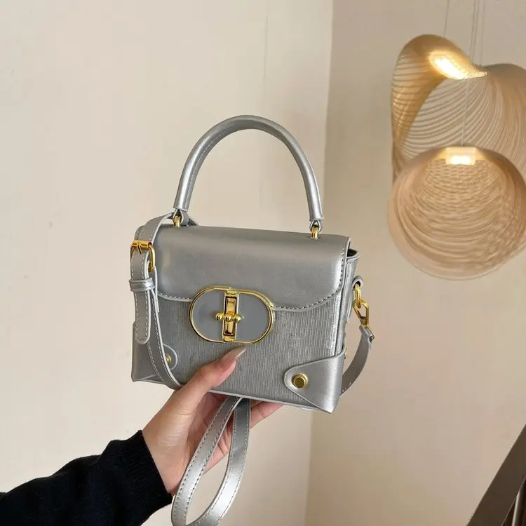 

Vintage Casual Simple Ladies Handbag High End Luxury Leather Elegant Women Messenger Bag Fashionable Bag Daily Use