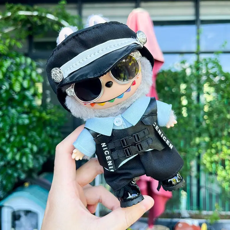 Взрывы крутая детская одежда Bubu 17 см, униформа, костюм 123-го поколения, одежда Spot Tide Play, виниловая плюшевая кукла, наряд. одежда