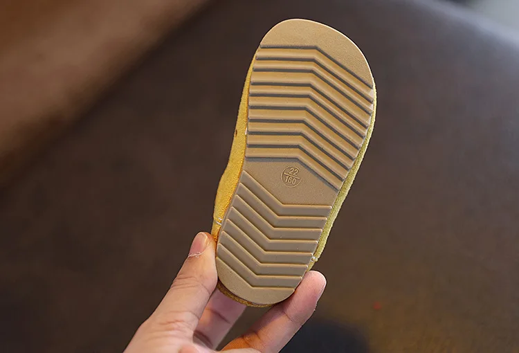 Bequeme Lederschuhe 2026 Frühling Herbst Neue Mädchen Schuhe mit süßer Schleife Kinder Freizeitschuhe Barfuß Kinder Mode Sport Leichtgewicht – Detail 19