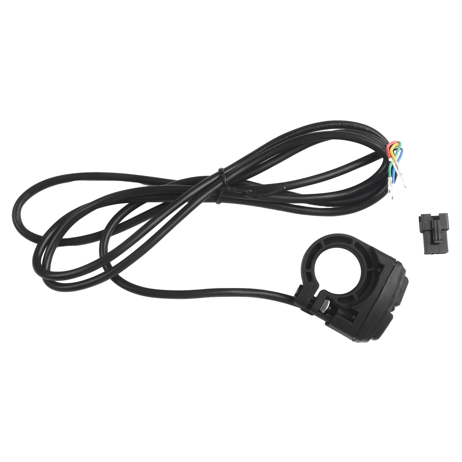 Electric Bike Scooter Lamp Headlight Horn DK226 2IN1 Switch Ebike Red Yellow Blue Green Wires Easy to Install & Use