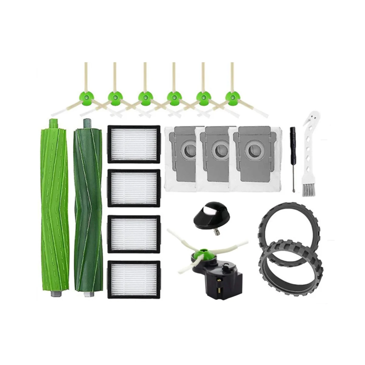 Accessories Kit for I7 I7+ I3 I3+ I4 I4+ I6 I6+ I8 I8+ J7 J7+/Plus E5 E6 E7 Robotic Vacuum Cleaner Parts