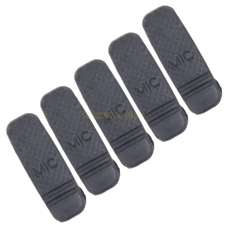 F62C Two Way Radio Earpiece Port Protective Caps ครอบคลุมสำหรับเครื่องรับส่งสัญญาณมือถือ 888S