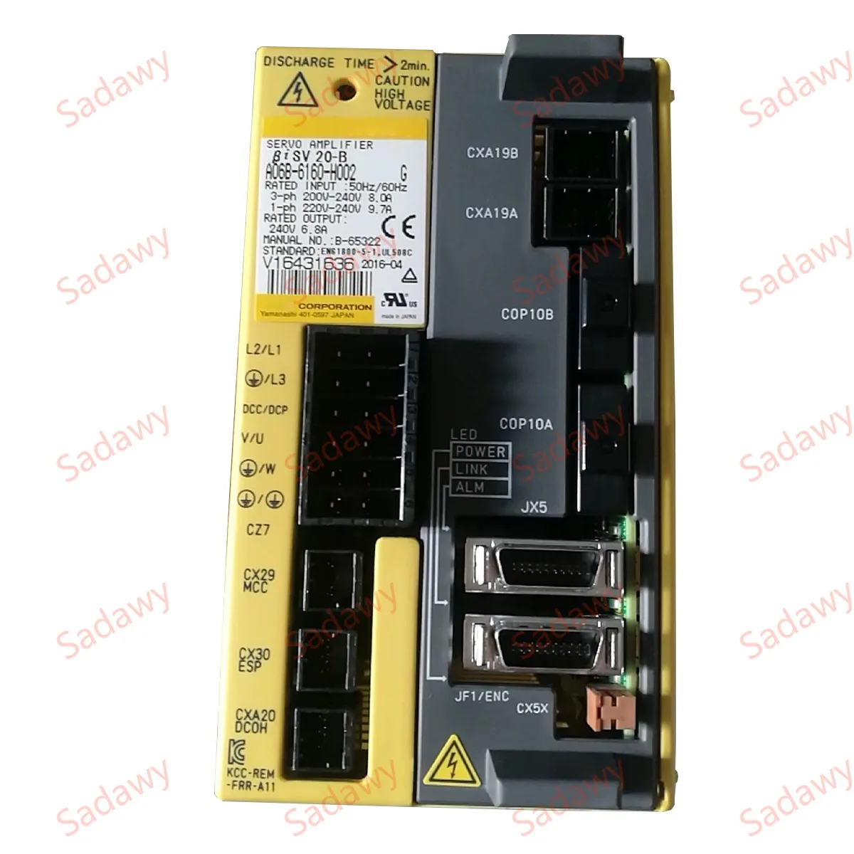 Fan-uc Совершенно новый оригинальный сервопривод Beta A06B-6160-H002 MDL B-iSV20-B