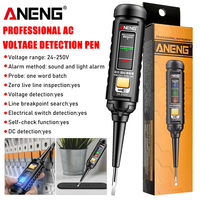 ANENG B15 Induction Tester Pen AC 24-250V Voltage Detection Pen One-word Electrician Screwdriver Tester Wire Breakpoint Finder