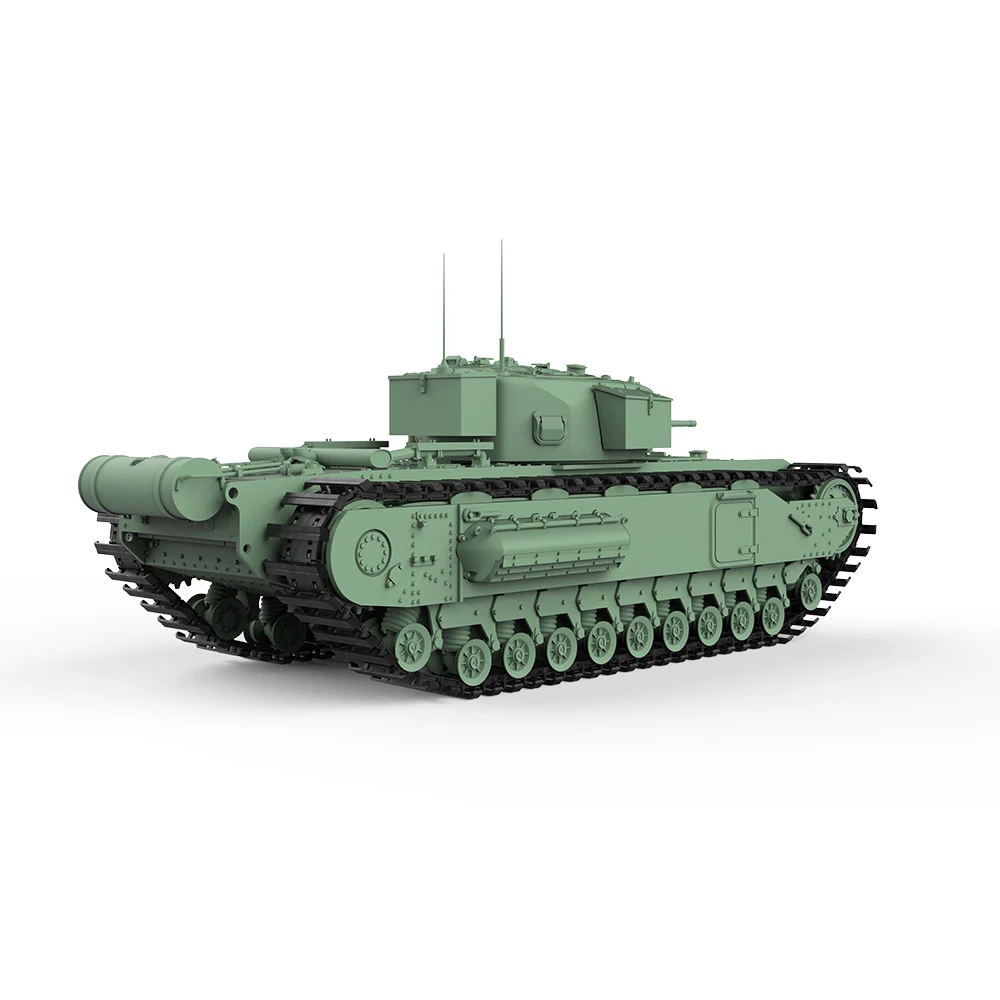 SSMODEL SS76564 1/76 20mm WarGaming zestaw modeli wojskowych brytyjski A22 piechota MKIV Churchill I czołgi