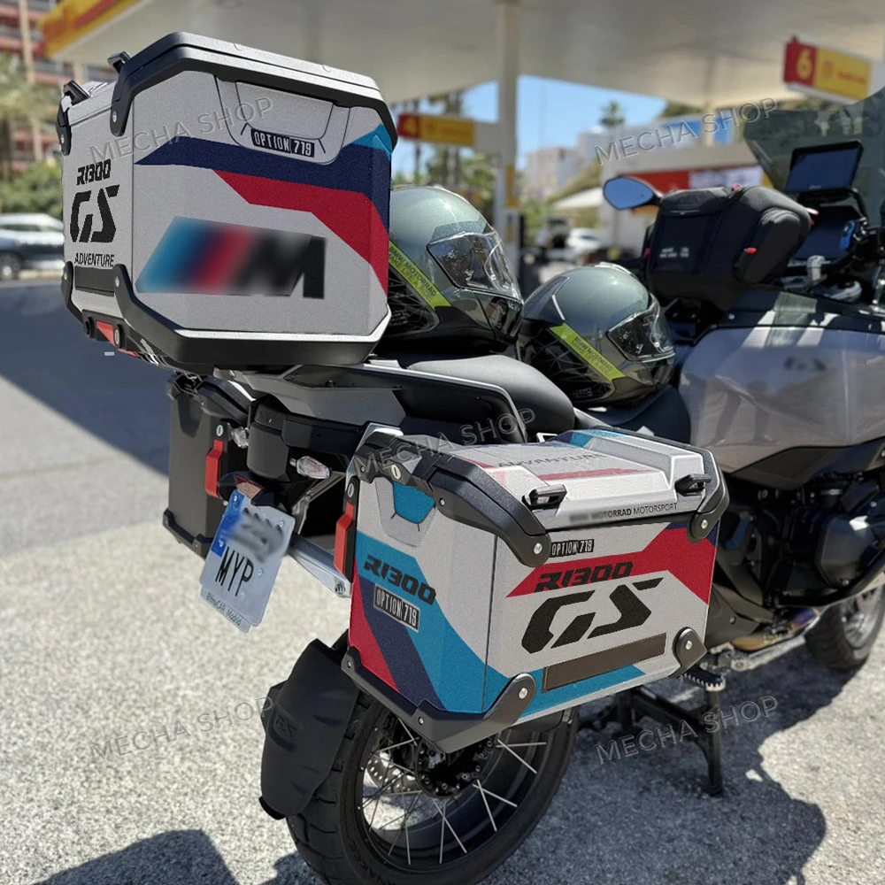 Motorcycles Luggage Cases Protection Sticker Suitcase Decal for R 1300 GS ADV GSA 1300 Suitcase Sticker