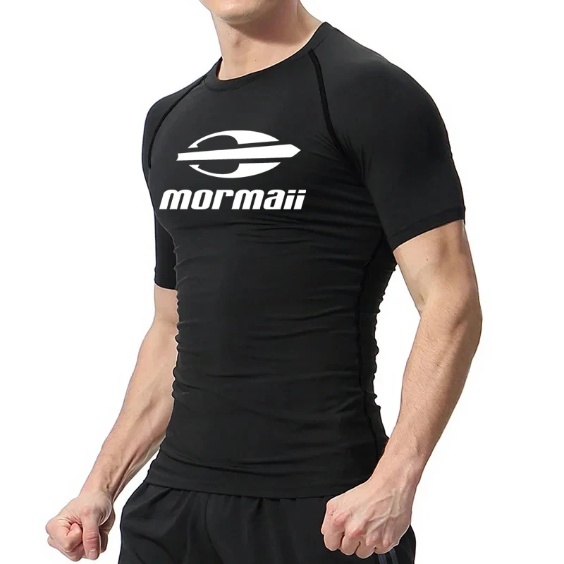 Men Rash Guard Surfing Diving Tee Swimwear Tight short Sleeve T Shirt Swim Floatsuit Top UV Swimming RashGuard Prevent Jellyfish