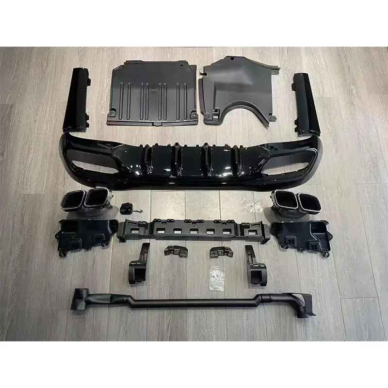 Body Kit  Professional Grade Full Body Kit Set Black 1 Year Warranty