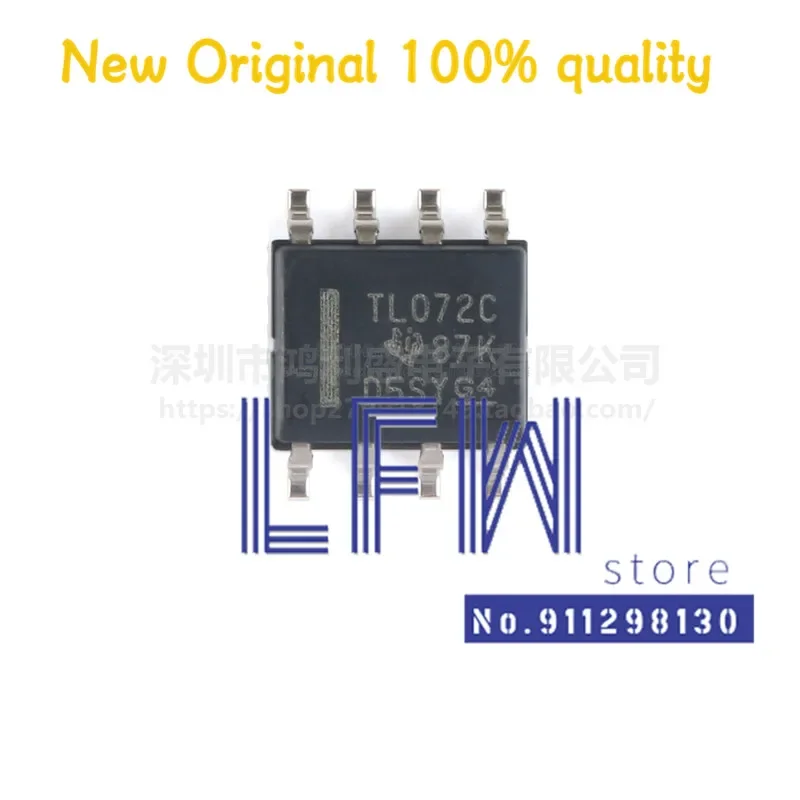 20pcs/lot TL072CDR TL072CD TL072C TL072 SOP8 Chipset 100% New&Original In Stock