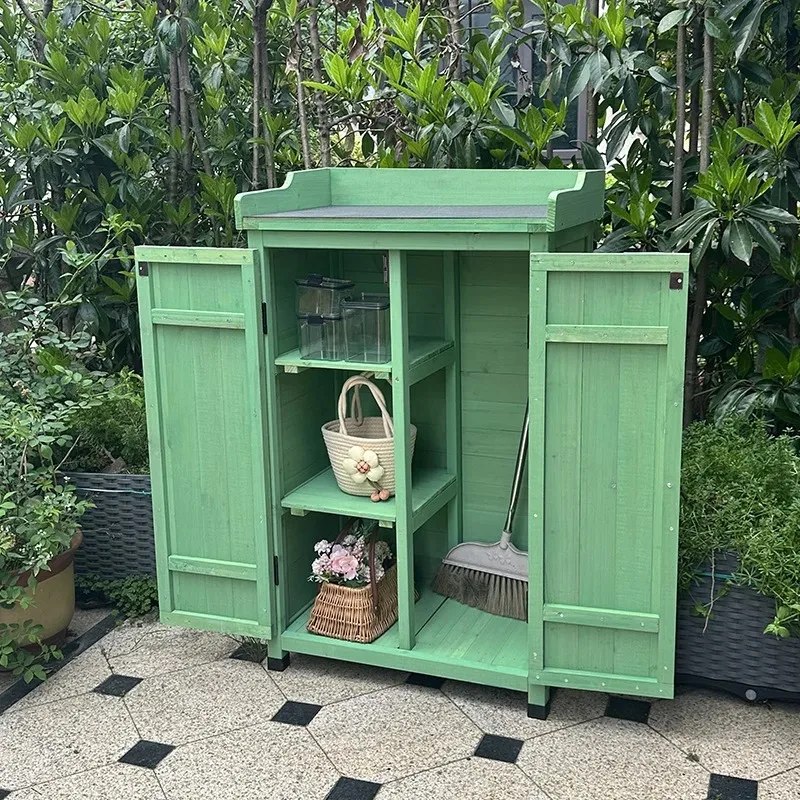 

Outdoor storage cabinet, utility cabinet, locker, kindergarten toy cabinet, courtyard, rainproof and