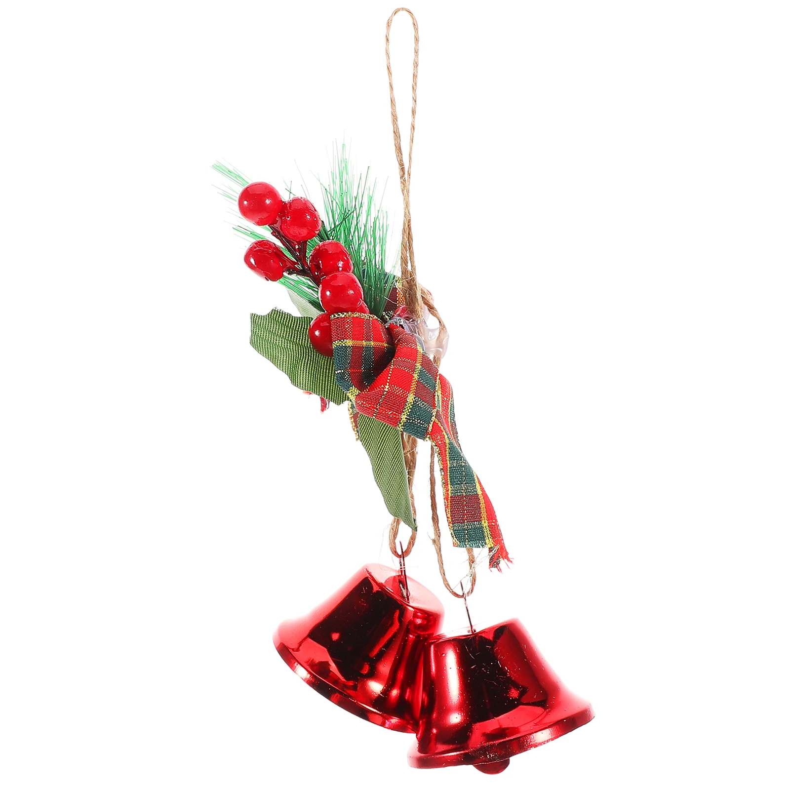 

Christmas Bell Ornaments Vintage Jingle Bells Red Metal Tree Decorations Diy Holiday Craft Home Wedding Party Xmas Car