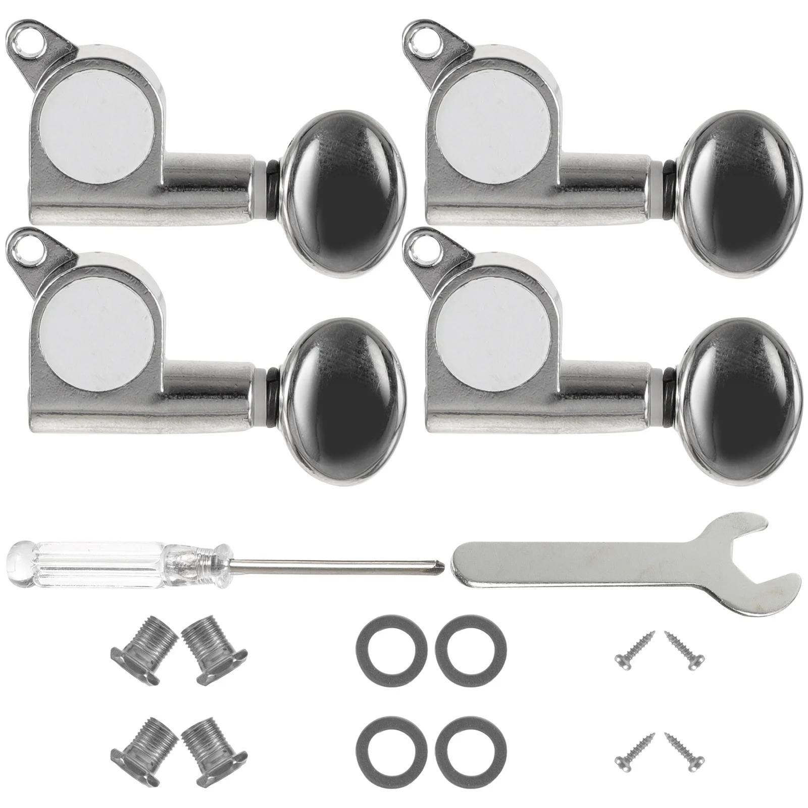 1 مجموعة 1 مجموعة المعادن ضبط الغيتار أوتاد كامل المغلقة قوي الصوتية الغيتار الملحقات موالف مفاتيح لعازفي الجيتار القيثارة المستقبلون