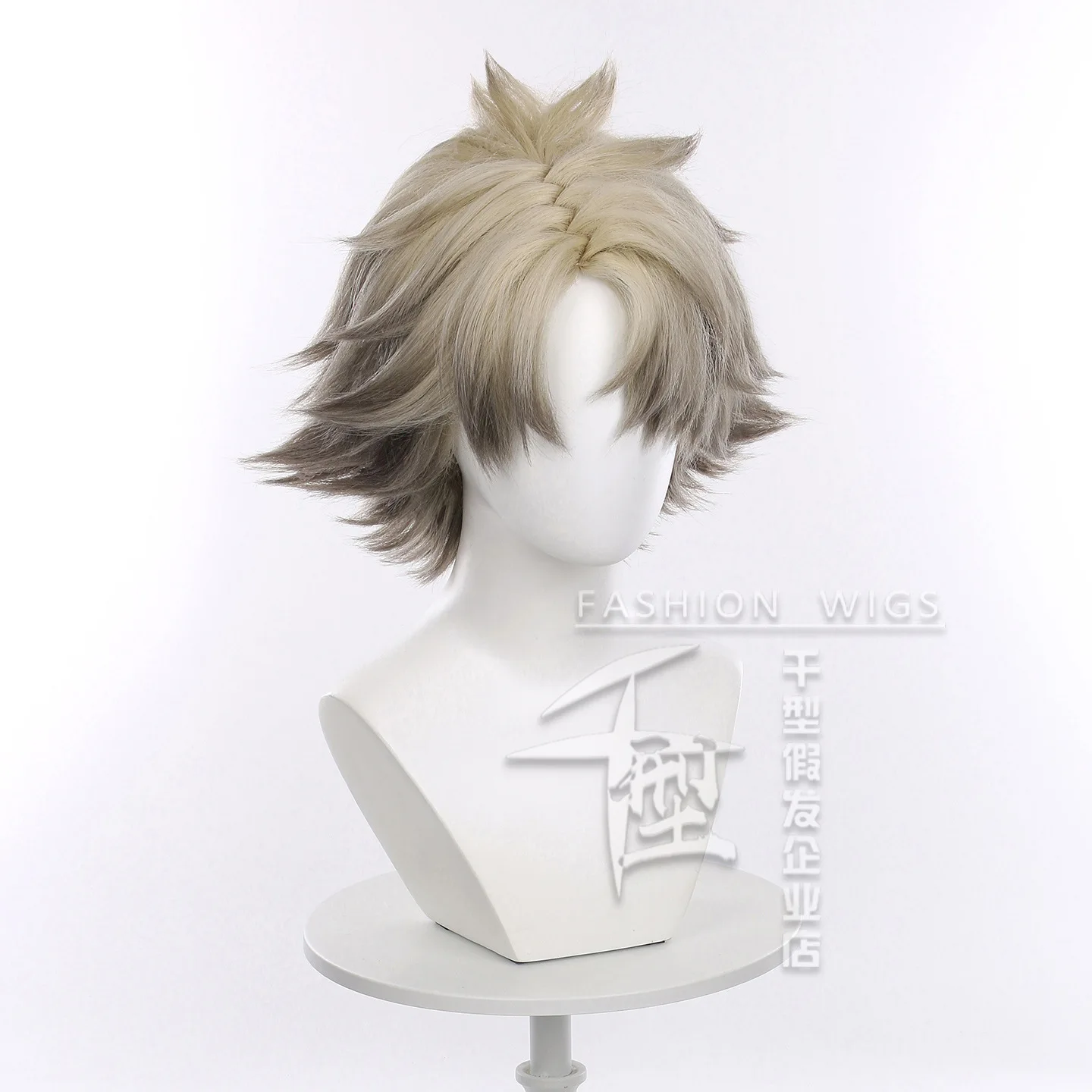 Anime GACHIAKUTA Cosplay RUDO perruques 25 cm court RUDO Cosplay perruque Halloween hommes résistant à la chaleur cheveux synthétiques fête + bonnet de perruque gratuit