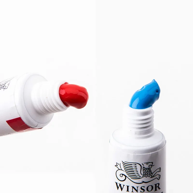 Winsor Newton Kunstenaar Acrylverf Set Professionele Acryl Pigmenten 12/18/24 Kleuren Handgeschilderde Muurschildering Textielverf