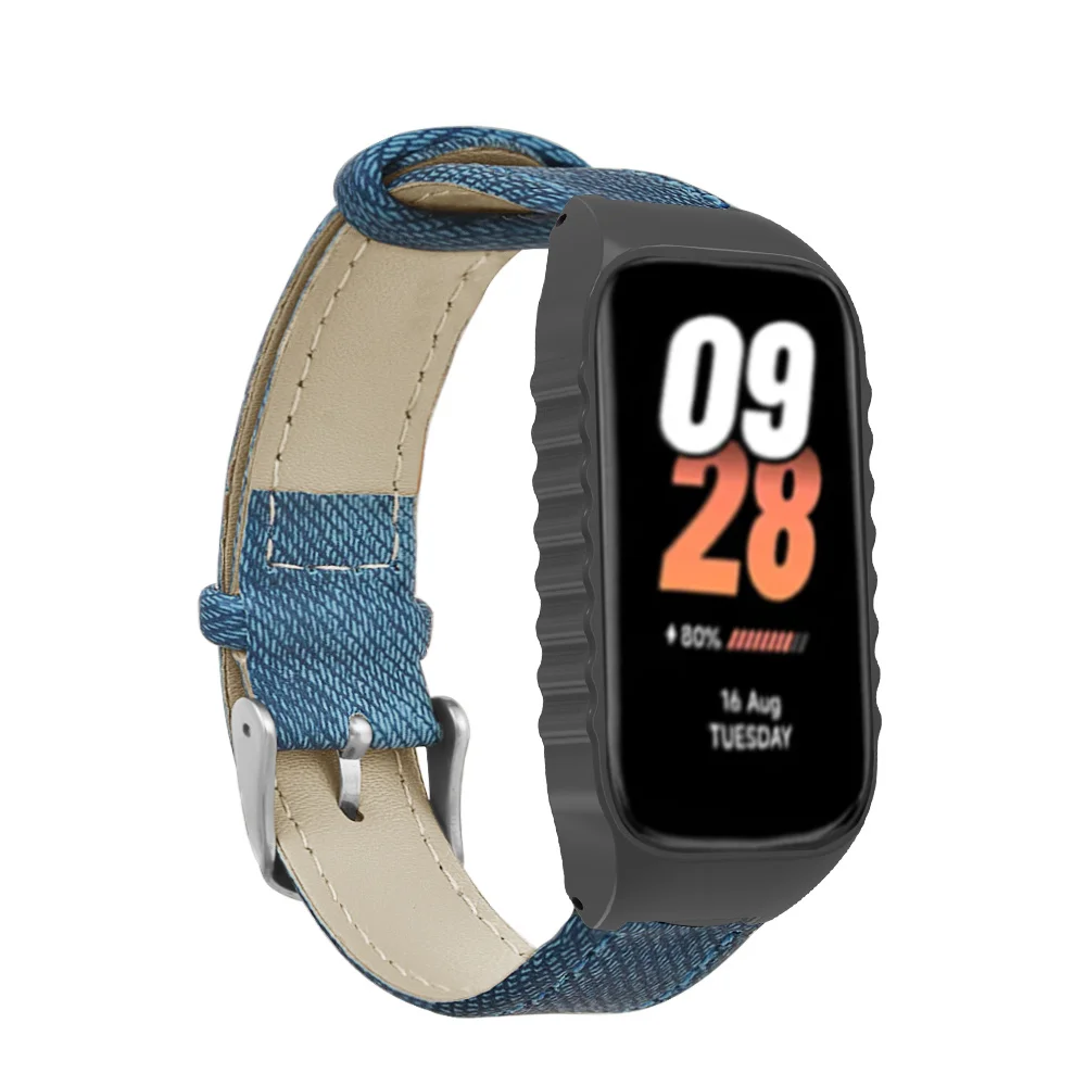 Suitable For Red Rice B High Quality Material Slub Texture Strap Suitable For Mi Band Smart Watch Consumer Electronics