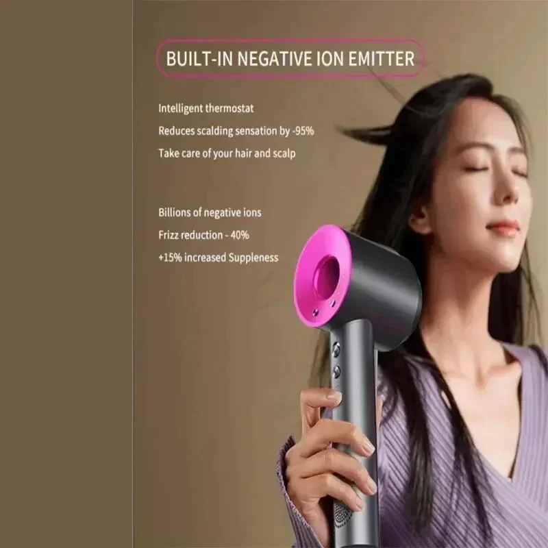 Super Negative Ion Hair Dryer Professional Leafless Hair Dryer Constant Temperature Negative Ion Hair Dryer for Home Use