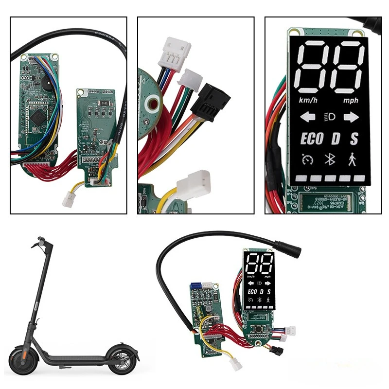 

MAX G2 Electric Scooter Motherboard Controller - Speed Increase 35-40KM/h with Instrument Display