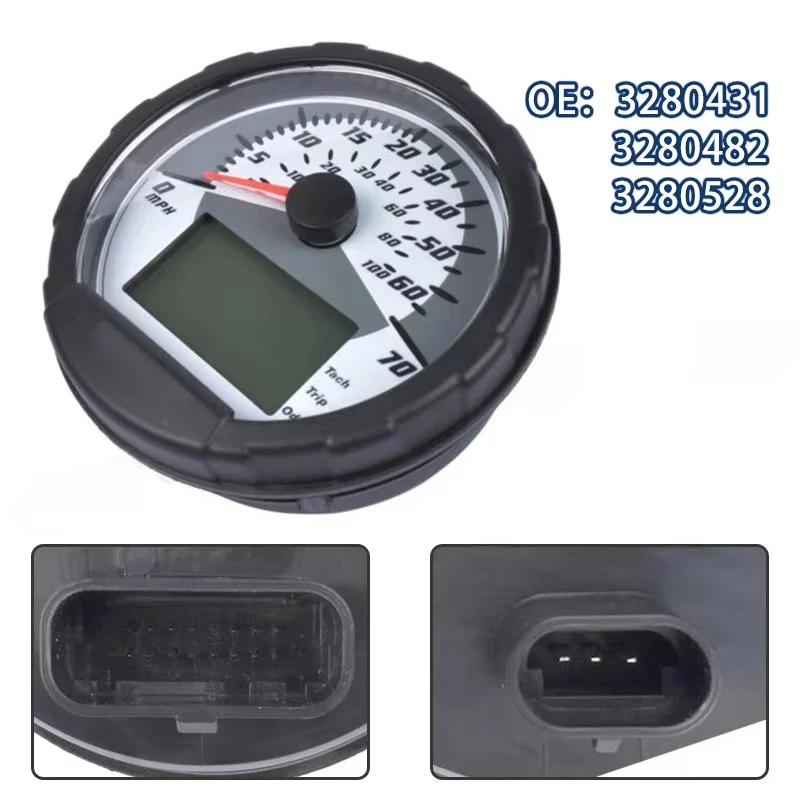 3280431 3280482 3280528 New Speedometer Cluster Assembly Gauge For Polaris ATV  Sportsman 400 500 600 700 800 2004-2012
