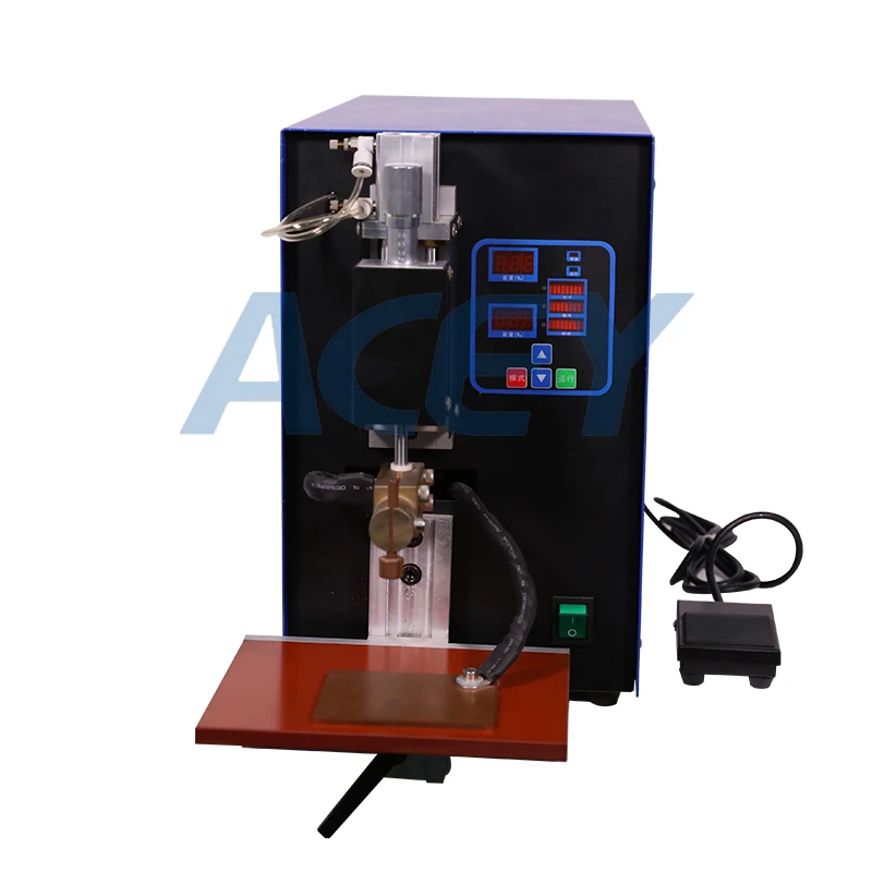 Cylindrical Battery Tab Pulse Spot Welding Machine Lithium Cell Pulse Spot Welder for 18650 Batteries