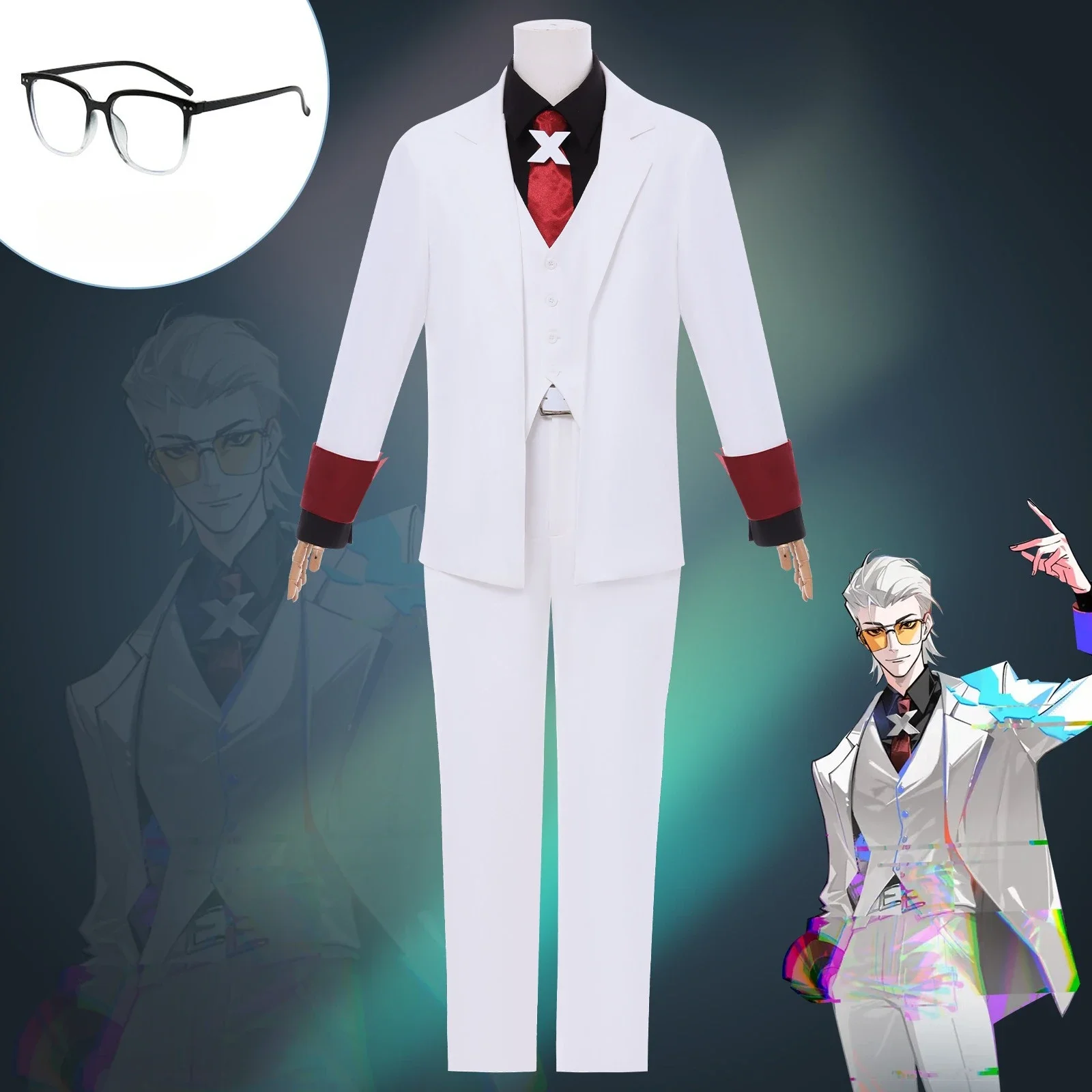 

Аниме TO BE HERO X Косплей Костюм X Костюм Для Взрослых Мужчин Белый Костюм Аниме Косплей Хэллоуин Карнавал Ролевая Игра Униформа для Мужчин Женщин