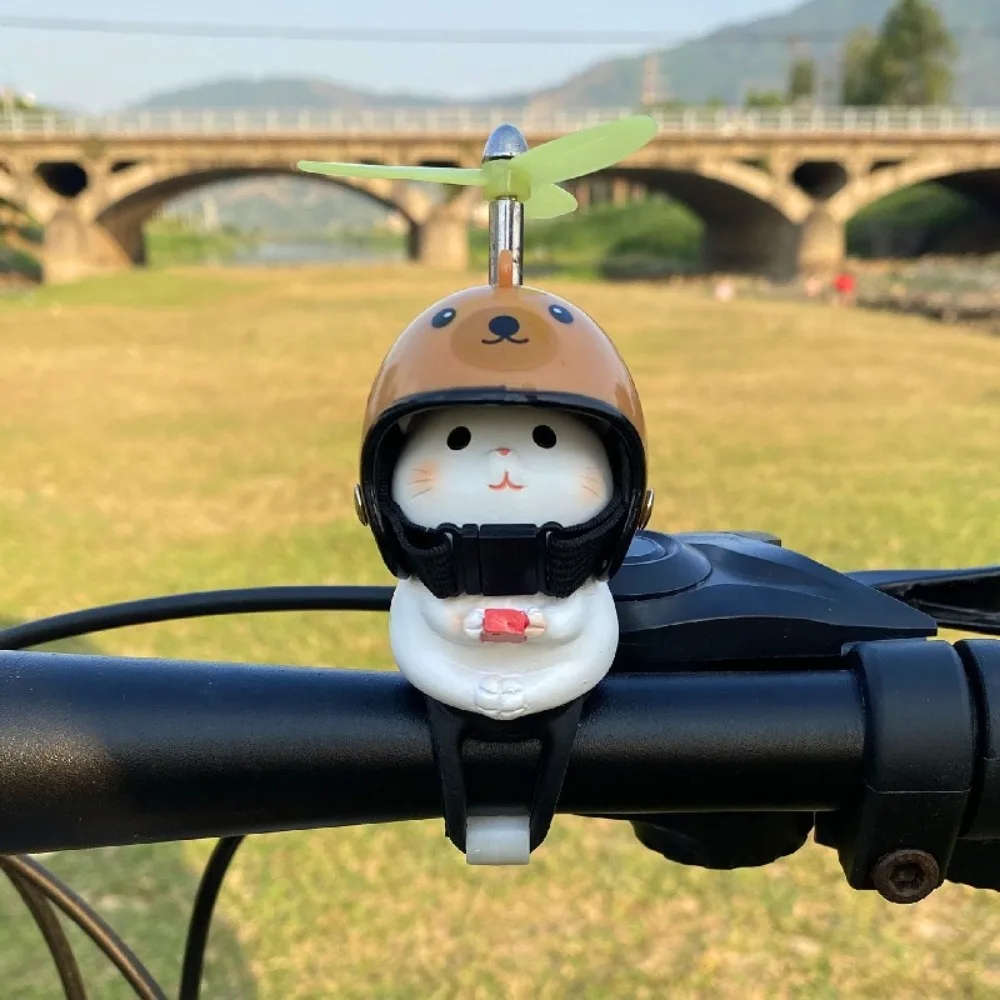 مع ضمادة هريرة المقود زخرفة معدات ركوب الخيل لعبة دراجة نارية ركوب صنبور ديكور الخيزران اليعسوب الدراجة الملحقات #4