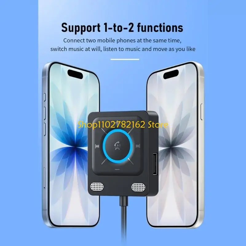 547B Bluetooth-Compatible 6.0 For Car Music With 3.5Mm Port Sound Quality Upgraded Receiver Accessories