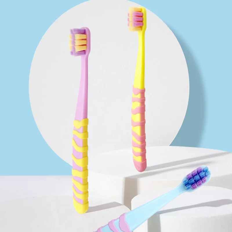 Baby Soft Theeth Cleaner Teeth Health Care New Kids Colorful Square Silicone Toothbrush Training for 2-12Y Children Brush Items